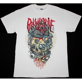 เสื้อยืดผ้าฝ้ายพิมพ์ลาย Yuanl5 {พร้อมส่ง เสื้อยืดผ้าฝ้าย 100% พิมพ์ลาย Parkway Drive Shipwrecked Bones Metalcore Emmure