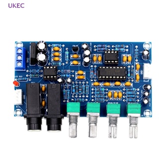 Ukec PT2399 ใหม่ บอร์ดขยายเสียงไมโครโฟนดิจิทัล AC12V คาราโอเกะ