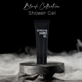 ครีมอาบน้ำโรงแรม เจลอาบน้ำ รุ่น Black Shower Gel [แพ็คชนิดละ125ชิ้น] ของใช้ในโรงแรม ของโรงแรม อเมนิตี้ Hotel Amenities