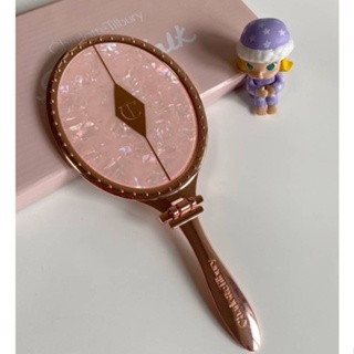 Charlotte Tilbury Hand Mirror เฉพาะกระจก 12x9.5 cm ความยาวรวมด้ามจับ 21 cm