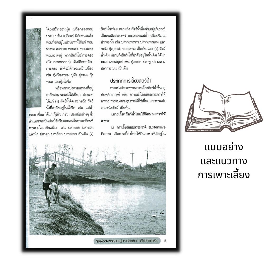 หนังสือ-กุ้งฝอย-หอยขม-ปูนา-ปลาช่อน-สัตว์นาทำเงิน-การเลี้ยงสัตว์-การขยายพันธุ์สัตว์-สัตว์เศรษฐกิจ-การเลี้ยงสัตว์น้ำ