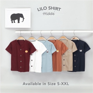 After kids เสื้อเชิ้ตเด็ก Lilo shirt Mooi official thailand  LILO shirt