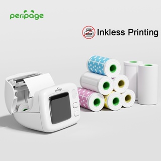 [ลด 100- โค้ด 12dd1025] Peripage + Paperang เครื่องปริ้นพกพา เครื่องปริ้นไร้หมึก Peripage A6 Peripage A2