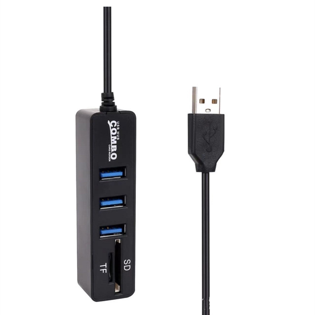 usb-2-0-hub-combo-3-พอร์ต-ความเร็วสูง-usb-splitter-in-1-sd-tf