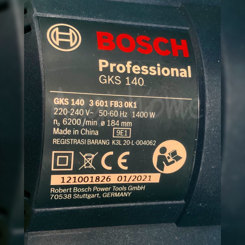 bosch-เลื่อยวงเดือน-7นิ้ว-รุ่น-gks-140-1400วัตต์-เลื่อยวงเดือน-แถมฟรีใบเลื่อย-1ใบ-สามารถปรับเอียงได้-45-องศา-เลื่อยตัด
