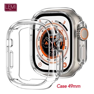 สินค้า case นิ่ม สำหรับ Apple Watch ultra 49mm 2เเบบให้เลือก เคส watch case เเบบไม่มีหน้าจอหรือคลุมจอ เคสสําหรับแอปเปิ้ลวอช