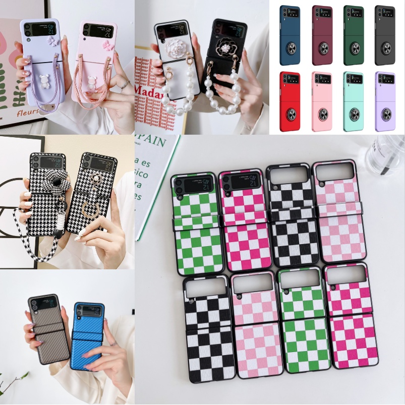 เคสมือถือ-แบบแข็ง-ลายการ์ตูนนก-พร้อมแหวนขาตั้ง-กันกระแทก-สําหรับ-samsung-z-flip-3-5g-galaxy-zflip3