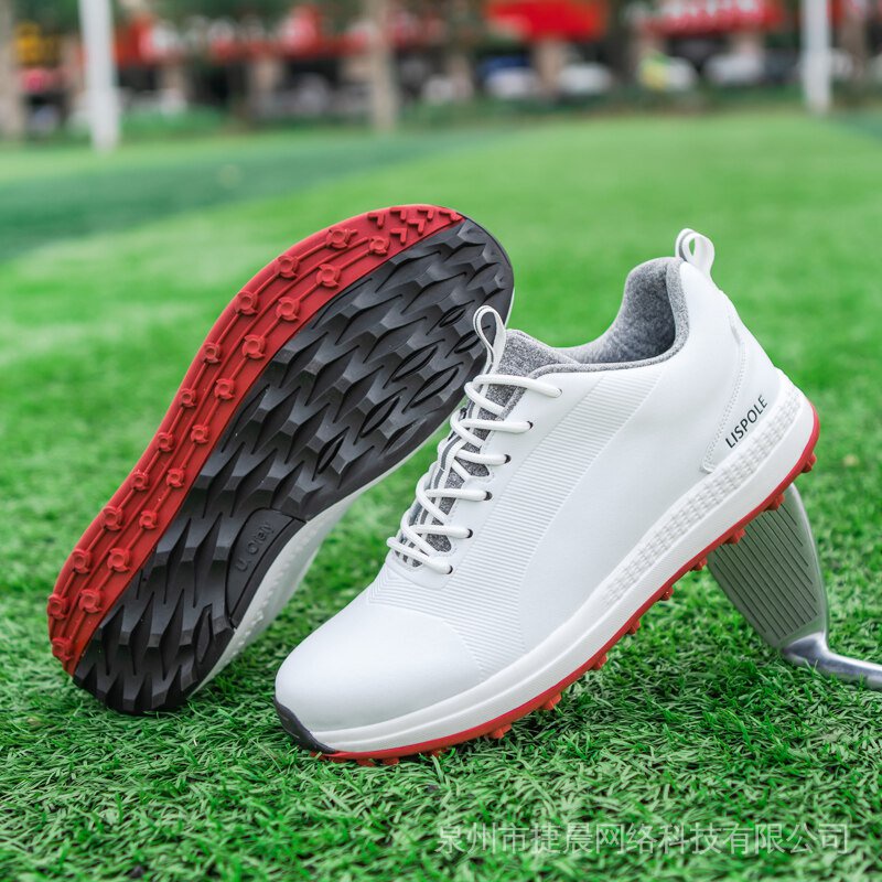 New Golf Shoes Spikeless Outdoor Professional Golf Sneakes for Men