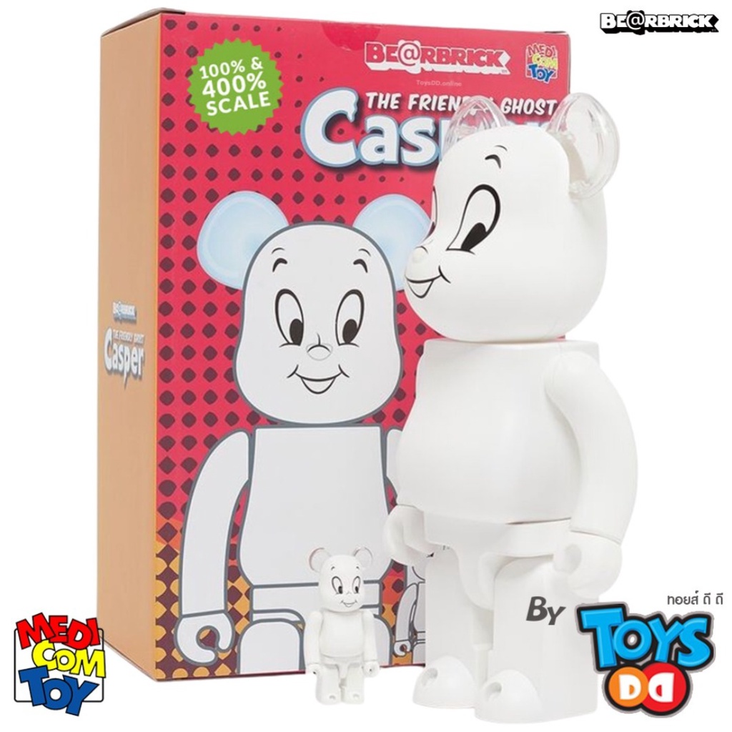 CasperのBE@RBRICKが100% & 400% Be@rbrick Casper 400% & 100% | Shopee Thailand
