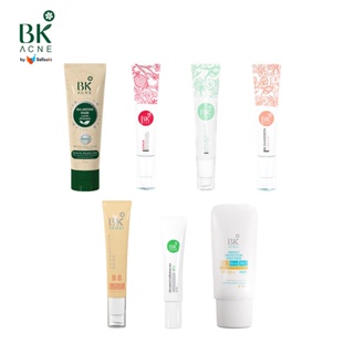 ( 1 หลอด ) Bk acne แบบหลอด ACNE MASK BK Acne Expert Bright BK Acne Serum BK Foundation Acne BKClearelGel BK Protection