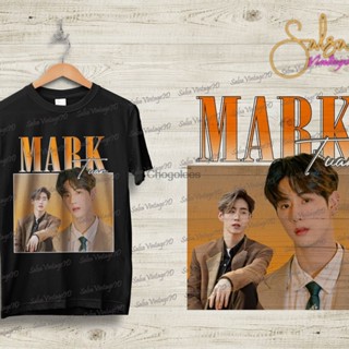 เสื้อยืดพิมพ์ลายแฟชั่น Got7 Mark Tuan Vintage 90&amp;amp;#เสื้อยืด พิมพ์ลาย Mark Tuan 39 s สไตล์เรโทร ของขวัญวันเกิด สําหรับ