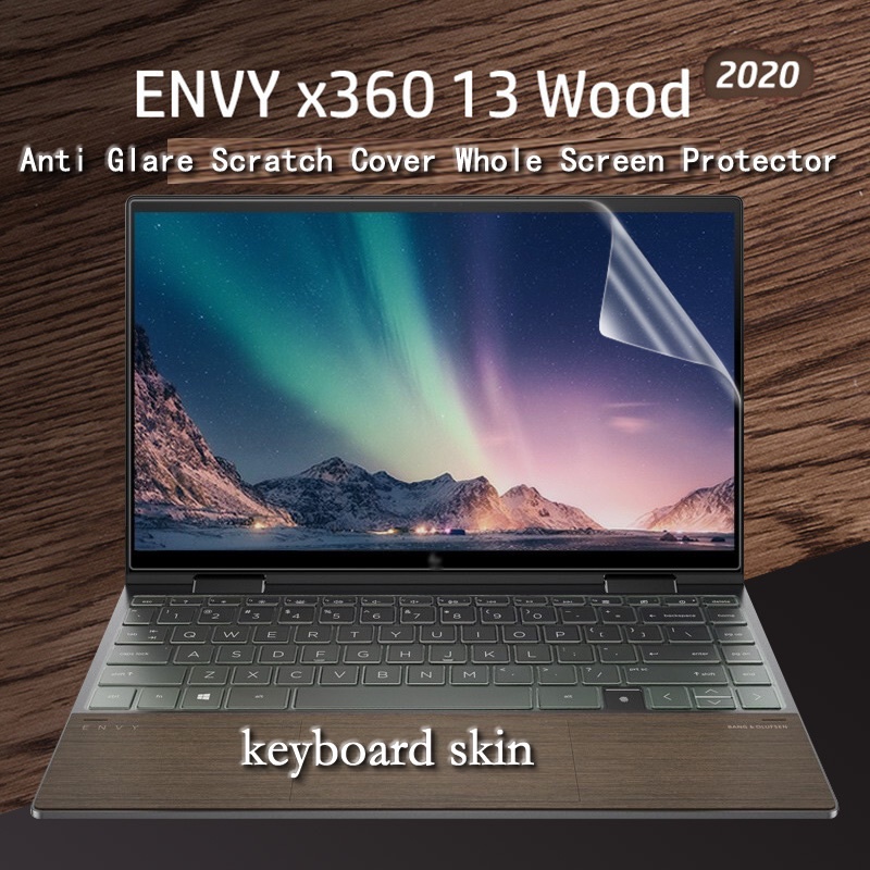Anti Glare Scratch Cover Whole Screen keyboard Protector For HP ENVY ...