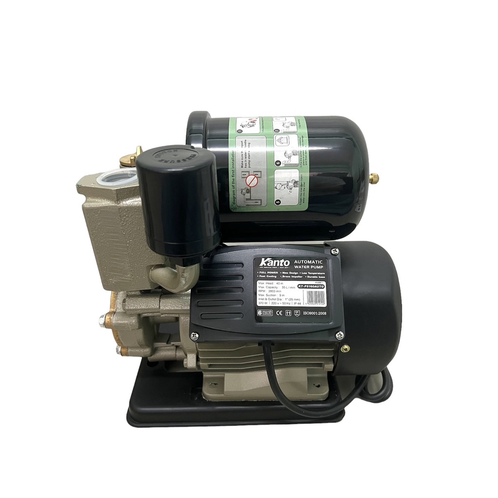 Kanto PS160 AUTO ปั้มน้ำออโต้ 370W ปั้มน้ำออโต้ Kanto PS160 รุ่นล่าสุด ...