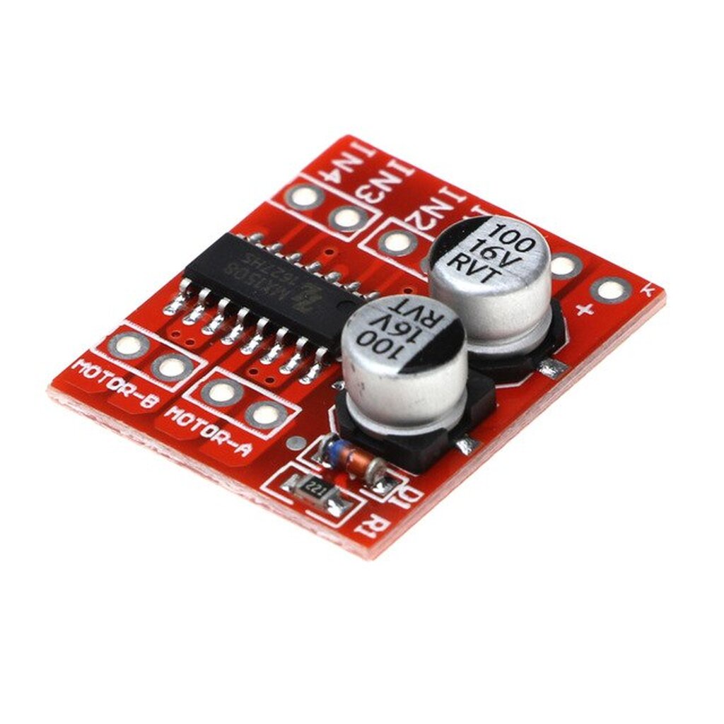 Mini-298N L298N 2-Channel PWM Motor Driver บอร์ดขับมอเตอร์ขนาดเล็ก 1.5A ...