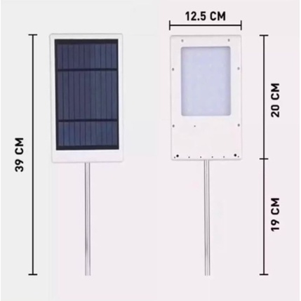 ไฟโซล่าเซลล์-solar-24led-10w-ใช้พลังงานแสงอาทิตย์สว่างทันทีเมื่อไม่มีแสง