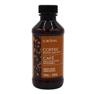 LORANN Natural Coffee Emulsion 4 Oz.กลิ่นกาแฟ (118 ml) (06-7587-03)