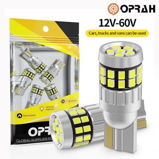 ((2 ชิ้น) หลอดไฟเลี้ยว LED T10 12v-60v 2016 30SMD อุปกรณ์เสริม สําหรับติดป้ายทะเบียนรถยนต์ รถจักรยานยนต์