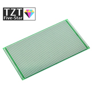 5PCS 9x15 cm PROTOTYPE PCB 2 layer 9*15CM panel Universal Board double side 2.54MM Green