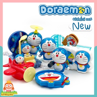 โมเดลโดเรม่อน ของเล่นแมค พวงกุญแจ (Doraemon) Toys ชุด Happy meal ลิขสิทธิ์แท้ Set​ 12