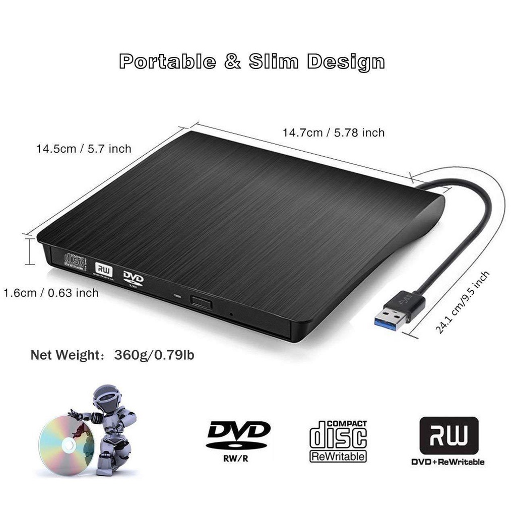 เครื่องเล่น-dvd-เครื่องเล่นซีดี-cd-external-type-c-usb-3-0-อ่านเขียน-cd-dvd-rw-ไรท์แผ่น