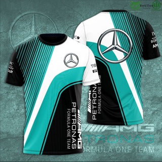 Mercedes Petronas formule één team เสื้อแจ็กเก็ต มีฮู้ด ลายทีม 3D