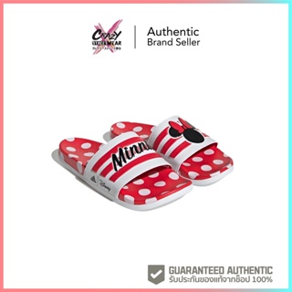 Adidas Adilette Comfort "Minnie Mouse" (GW1060) สินค้าลิขสิทธิ์แท้ Adidas รองเท้าแตะพื้นนิ่ม