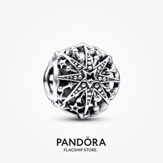 Pandora ชาร์มเกล็ดหิมะ ของขวัญวันหยุด สําหรับผู้หญิง p804