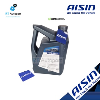 ภาพขนาดย่อของภาพหน้าปกสินค้าAisin น้ำมันเครื่องสังเคราะห์ Aisin Ultra-synTECH+ HDDEO 10w40 / 10w-40 ดีเชล CK4 น้ำมันเครื่องสังเคราะห์ CK-4 จากร้าน rtautopart บน Shopee