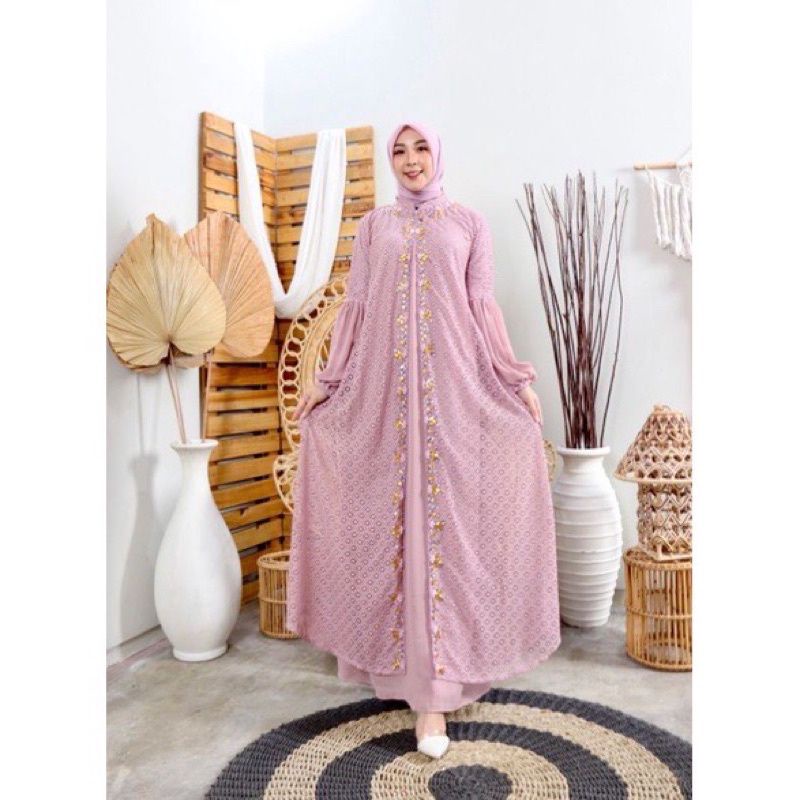 gamis-sherra-ผ้าฝ้ายผสมลูกไม้-แบบเต็ม