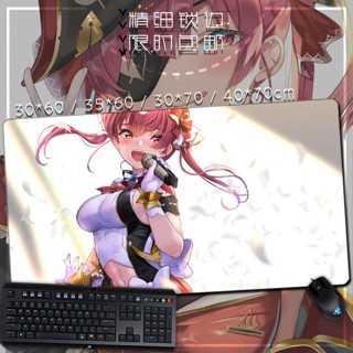 Vtuber Baozhong Marlin Virtual Anchor แผ่นรองเมาส์ คีย์บอร์ด ขนาดใหญ่มาก สําหรับเล่นเกม