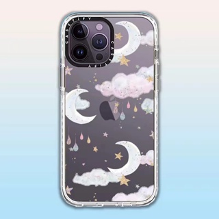 Casetify เคสโทรศัพท์มือถือ ลายก้อนเมฆ ดวงจันทร์ สําหรับ iPhone 13 12 11 Pro MAX IX XS MAX XR 7Plus 8Plus