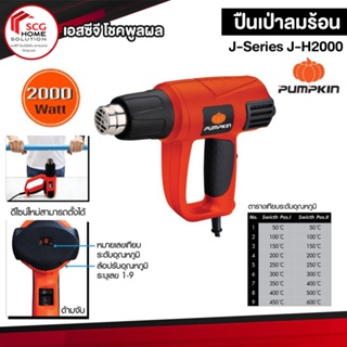 ปืนเป่าลมร้อน (PUMPKIN)  J-Series  J-H2000 ของแท้ 100%