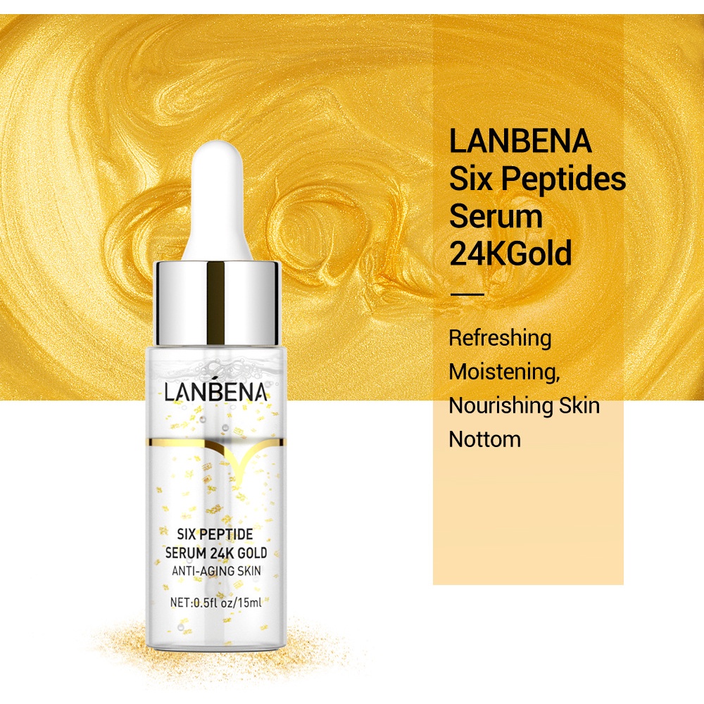 ขายปลีก-lanbena-six-peptides-เซรั่มทองคํา-24k-บํารุงผิวหน้า-15-มล-11243