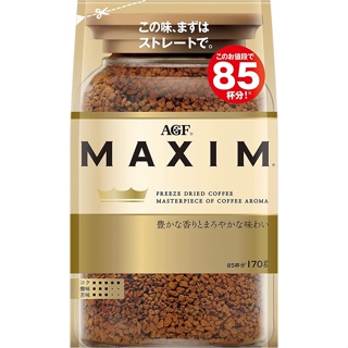 *นำเข้าจากญี่ปุ่น* AGF Maxim Bag 170g [Instant Coffee] [Refill Eco Pack]