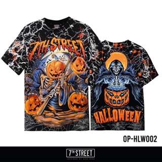 7th Street เสื้อยืดแบบโอเวอไซส์  (Oversize) HALLOWEEN รุ่น OP-HLW002 HALLOWEEN COLLECTION.