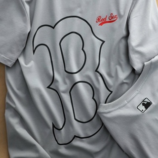ภาพขนาดย่อของภาพหน้าปกสินค้าเสื้อยืด MLB ปัก Logo B   เสื้อคู่ เสื้อยืดแบรนด์เนม จากร้าน trending_now บน Shopee ภาพที่ 7
