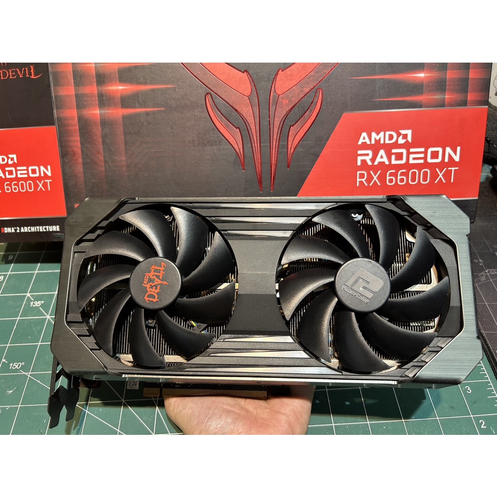 RX6600XT 8GB POWER COLOUR RED DEVIL | Shopee Thailand