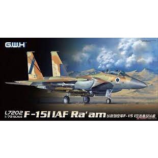 โมเดลเครื่องบิน Great Wall Hobby ขนาด 1/72 L7205 F-15C MSIP II USAF & ANG