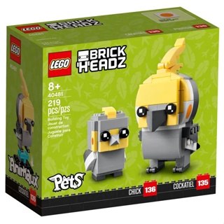 LEGO BrickHeadz Pets Cockatiel 40481