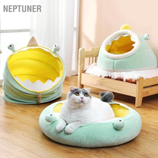 Neptuner ที่นอน แบบนิ่ม พับได้ ซักทําความสะอาดได้ ลายการ์ตูน สําหรับสัตว์เลี้ยง สุนัข แมว