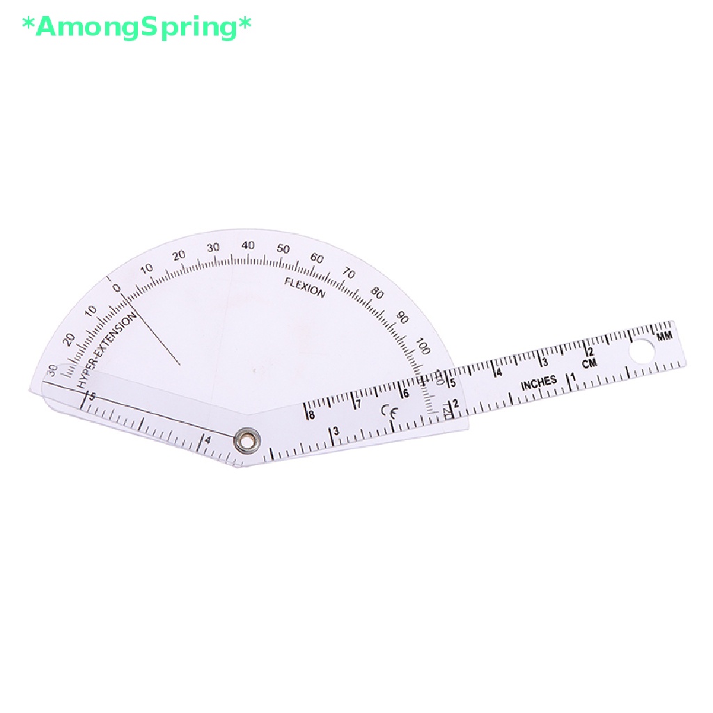 amongspring-gt-ใหม่-ไม้โปรแทรกเตอร์วัดมุม-180-องศา-แบบพลาสติก