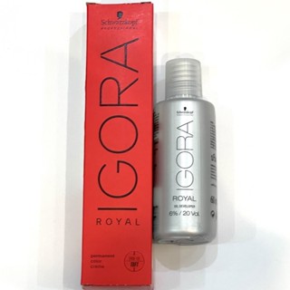 🔥สีอีโกร่า ชวาร์สคอฟ เฉดสีปิดผมขาวโทนธรรมชาติ🔥Schwarzkopf Igora Royal Color Cream 60ml.