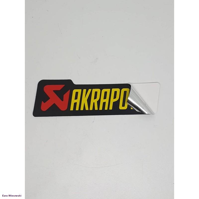 akrapovic-สติกเกอรติดท่อ-กันความร้อนจัดส่งจากกรุงเทพ