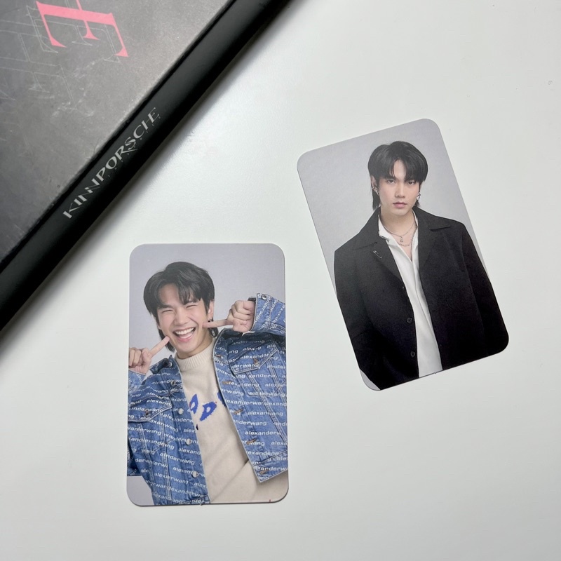 การ์ด lively cards กล่องแดง ดำ kinnporsche (ขายเป็นคู่) | Shopee Thailand