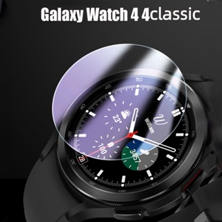 ฟิล์มกระจกนิรภัยกันรอยหน้าจอไฮดรอลิค HD แบบใส สําหรับ Samsung Galaxy Watch 4 44 มม. 40 มม. Watch4 Classic 46 มม. 42 มม.