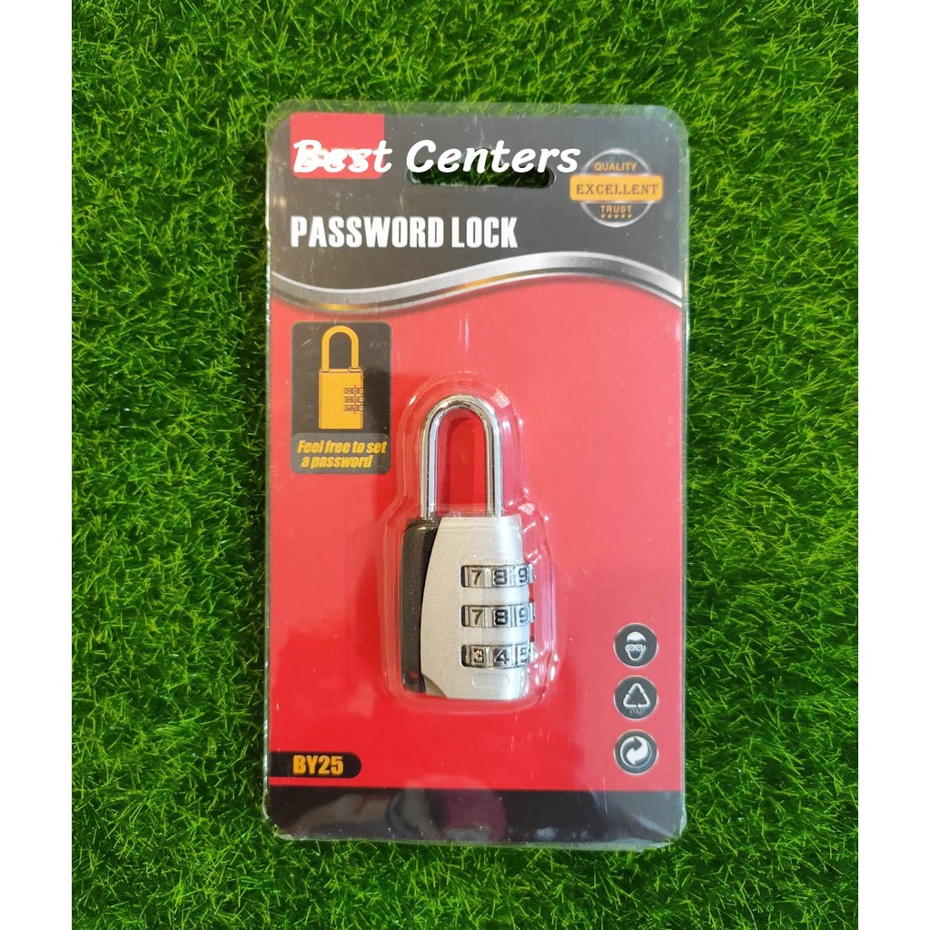 password-lock-กุญแจรหัส-กุญแจล็อคกระเป๋า-กุญแจรหัสล็อค-password-combination-lock-กุญแจล็อค-lock-travel-padlock-d9071793