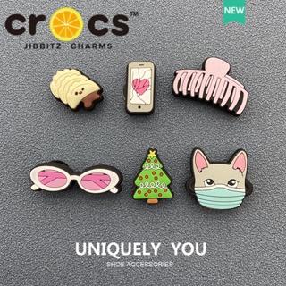 สินค้า jibbitz crocs charms แท้ ตัวติดรองเท้า  ใหม่ อุปกรณ์เสริม รูปดอกไม้ สําหรับรองเท้า crocs 2022