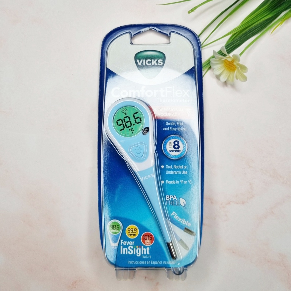 [Vicks®] ComfortFlex Digital Thermometer Professional Accuracy Model