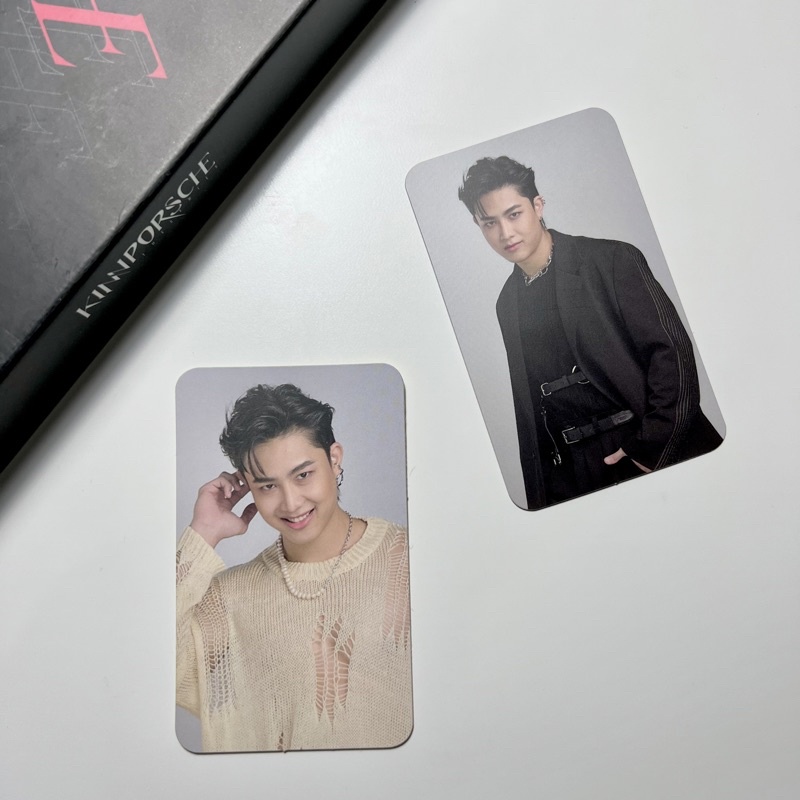 การ์ด lively cards กล่องแดง ดำ kinnporsche (ขายเป็นคู่) | Shopee Thailand