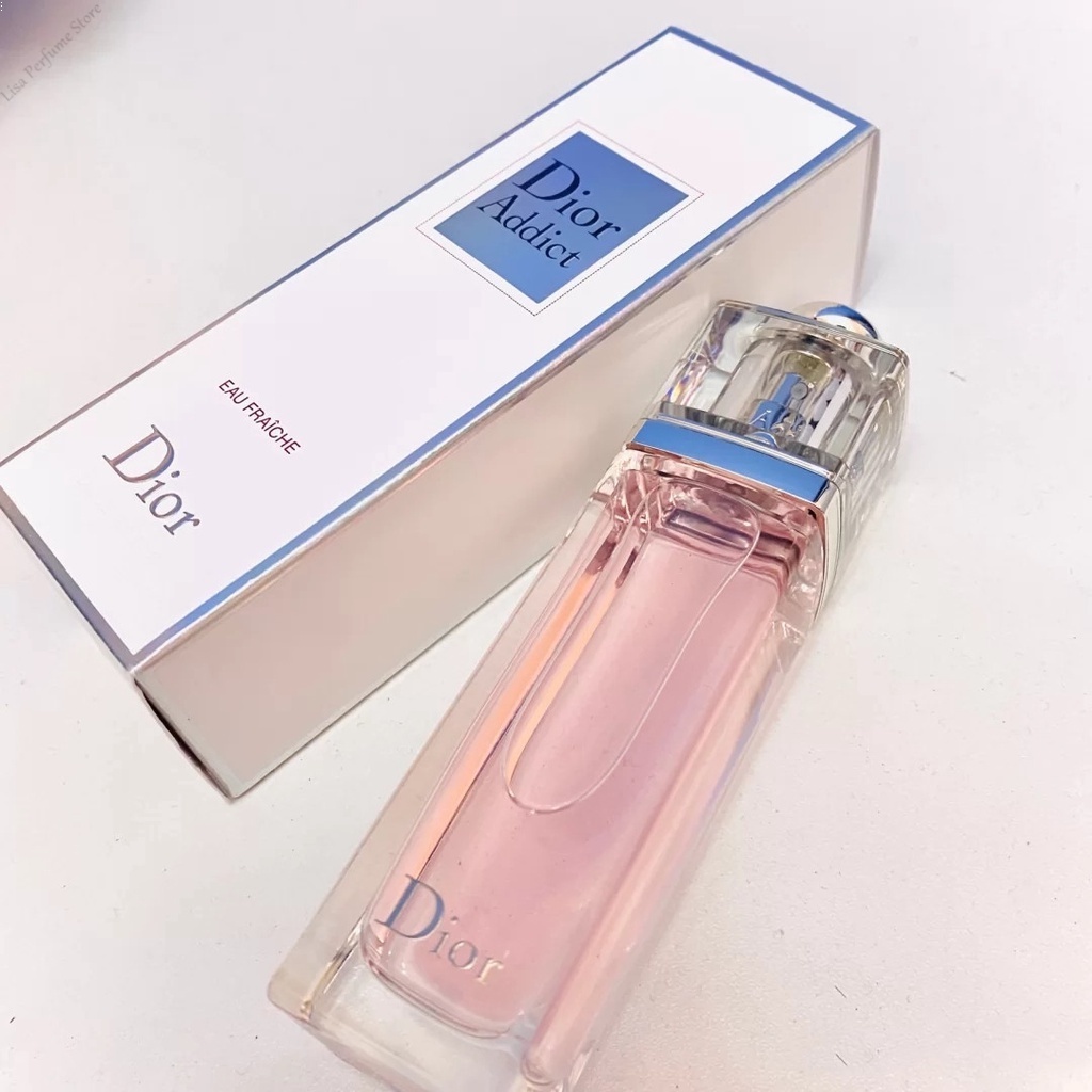 เคาน์เตอร์ของแท้-dior-addict-eau-fraiche-pink-charm-edt-100ml-น้ำหอมผู้หญิง